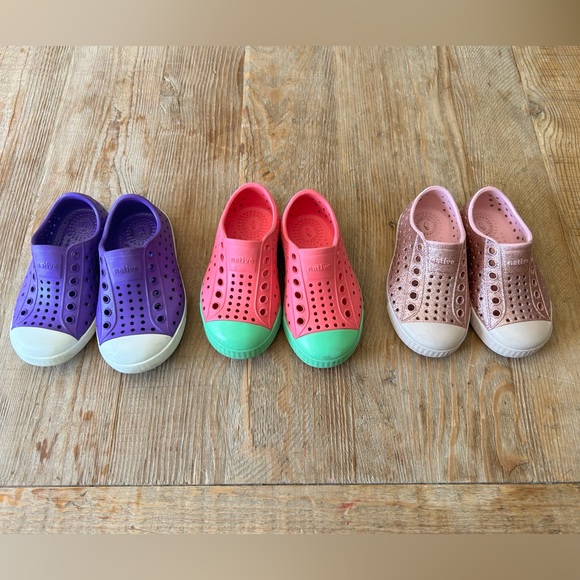 Set of 3 Pairs of Native Shoes - Gently worn, great condition! - Picture 3 of 3